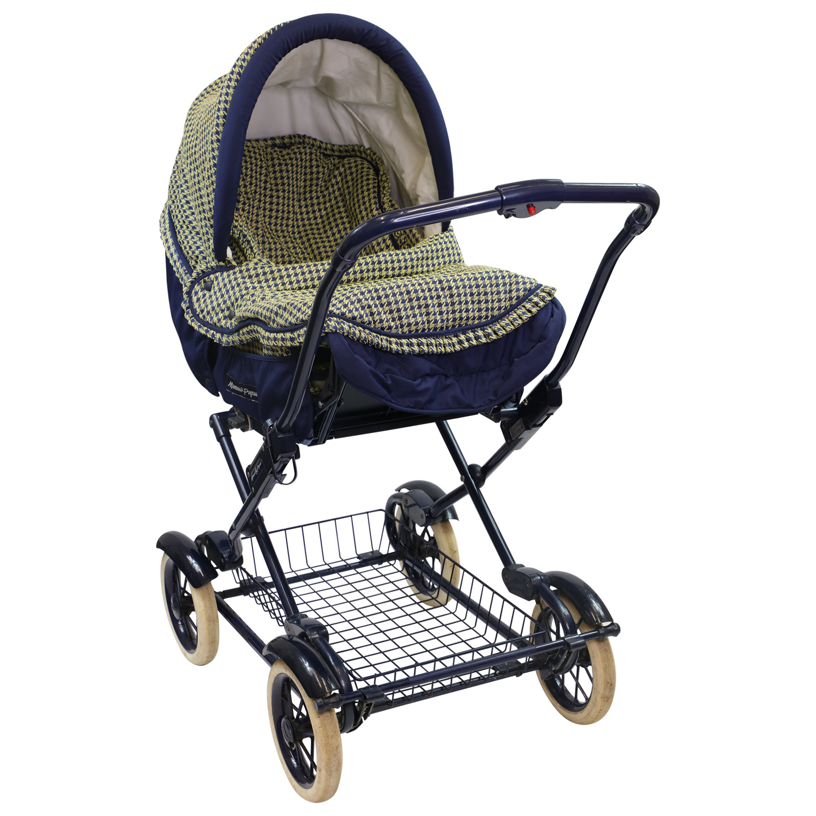 Mamas Papas Vintage Chassis Combi Unit Navy Lemon Prams Pushchairs KidX Buy Sell Exchange